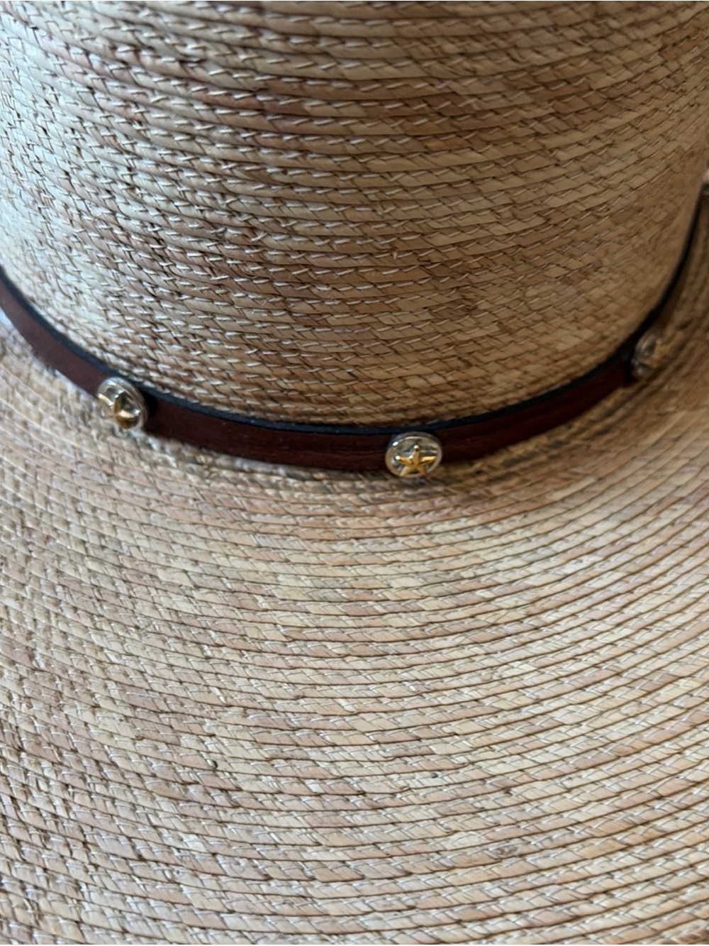 NEW Ariat Unisex Fired Palm Draw Hat-Size 6.75R - Picture 2 of 8